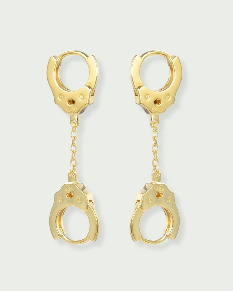 Boucles Menottes - Doré