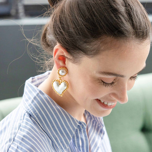 Boucles D'Oreilles Cœur Valentina