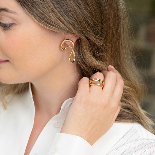 Boucles D'Oreilles Illusion