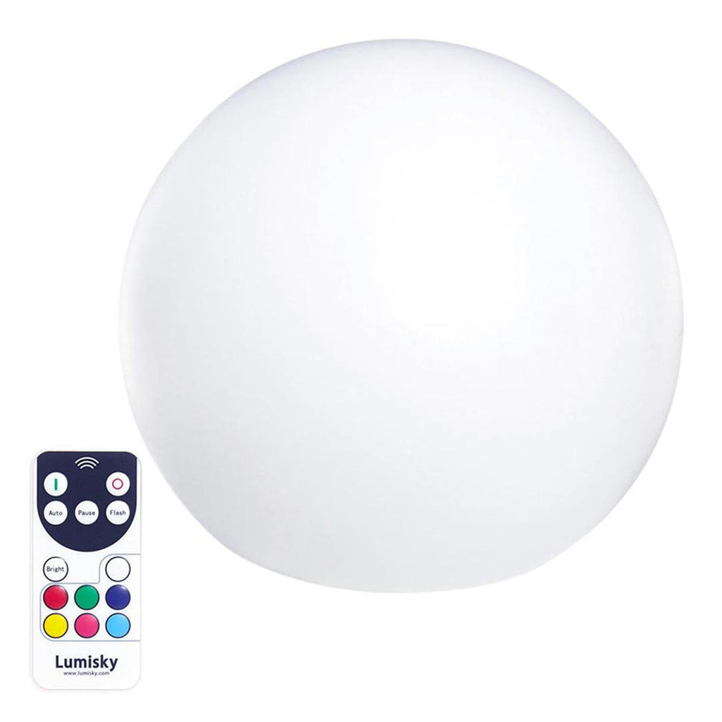 Bobby - Décoration Lumineuse Sans Fil - Polyéthylène - Blanc