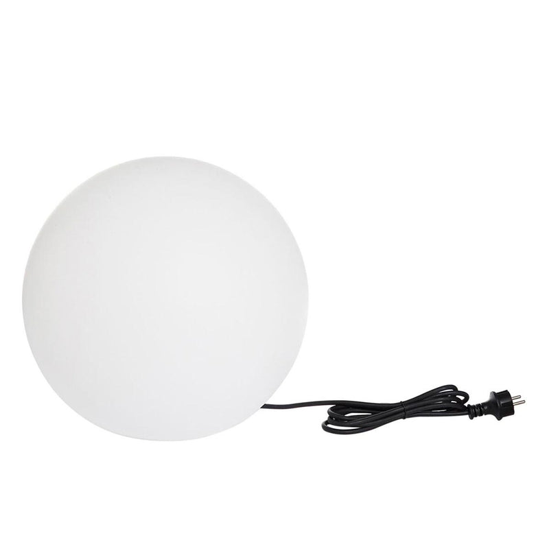 Bola de luz cableada para iluminación exterior potente LED blanco BOBBY ∅60cm base E27 - REDDECO.com