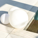 Bola de luz cableada para iluminación exterior potente LED blanco BOBBY ∅60cm base E27 - REDDECO.com