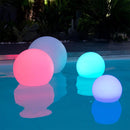 BOBBY ∅50cm dimmable multicolor LED floating wireless light ball with remote control and induction base - REDDECO.com
