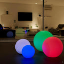 BOBBY Bola de luz flotante LED multicolor regulable inalámbrica ∅30cm con mando a distancia y base de inducción - REDDECO.com