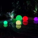 BOBBY ∅50cm dimmable multicolor LED floating wireless light ball with remote control and induction base - REDDECO.com
