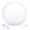 Bola de luz solar flotante para pegar o colocar LED blanco/multicolor SOLSTY ∅30cm - REDDECO.com