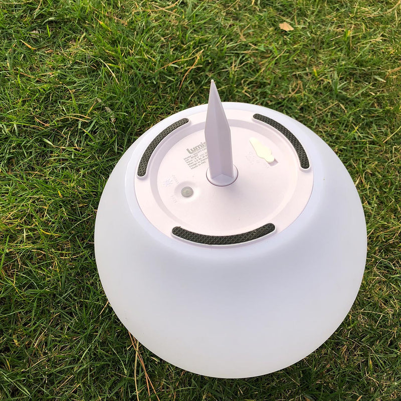 Bola de luz solar flotante para pegar o colocar LED blanco/multicolor SOLSTY ∅30cm - REDDECO.com
