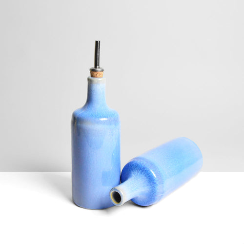 Bouteille D'Huile - Bleu Minéral