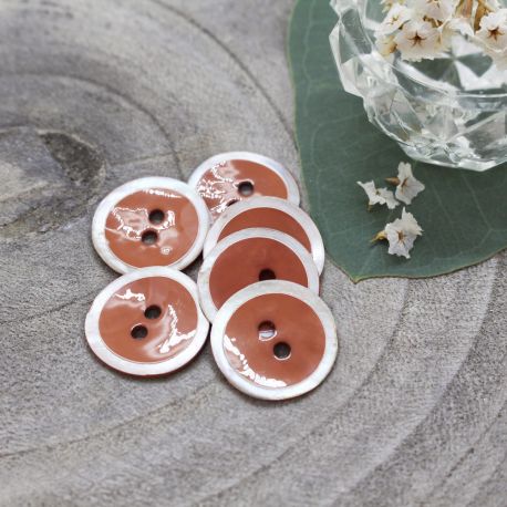 Boutons Halo - Chestnut