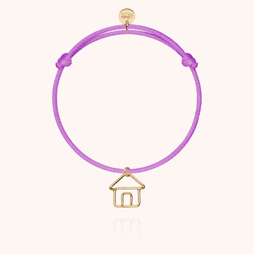 Bracelet Cordon Lucky Charms - Tiny House