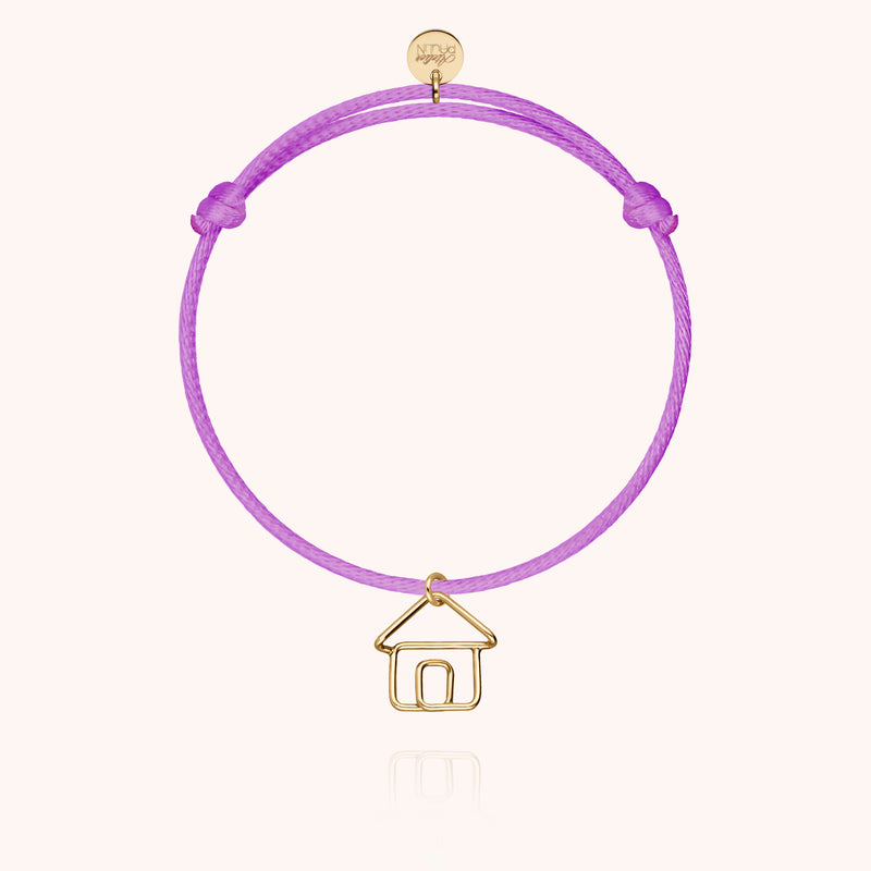 Bracelet Cordon Lucky Charms - Tiny House