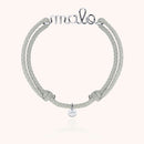 Bracelet Cordon Ciré Personnalisé Homme en argent sterling 925 — façonné à la main à Paris