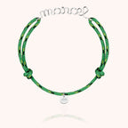 Bracelet Cordon Knot Personnalisé Homme — gros plan sur le fermoir, argent sterling 925