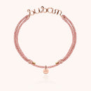 Bracelet Cordon Lurex Personnalisé personnalisable — idée cadeau bijou personnalisé