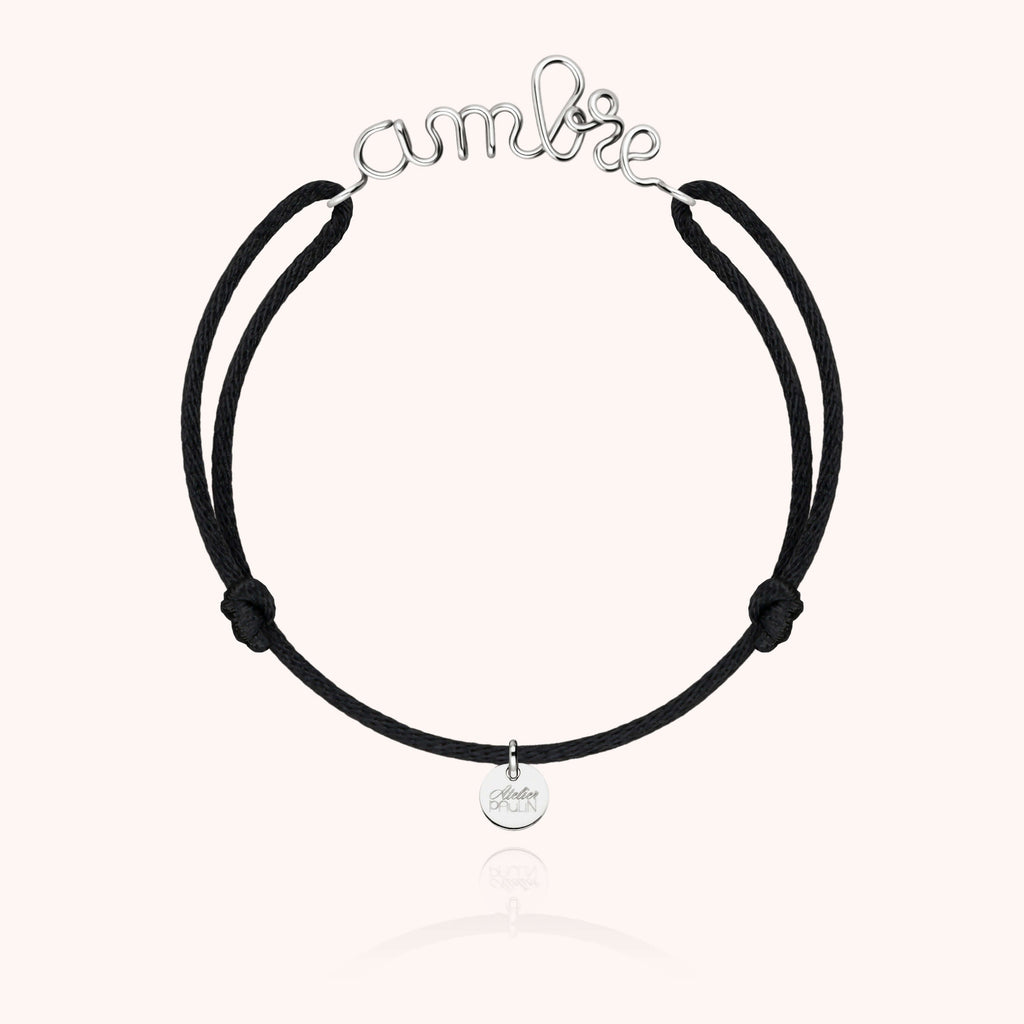 Bracelet Cordon Original Personnalisé en argent sterling 925 — qualité artisanale garantie