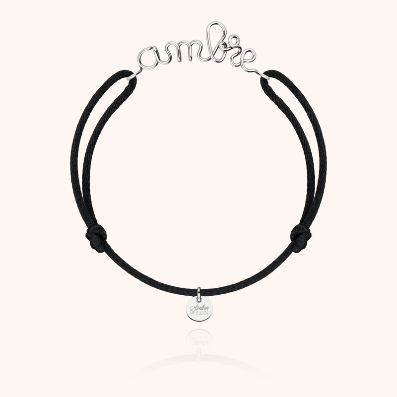 Bracelet Cordon Original Personnalisé en argent sterling 925 — qualité artisanale garantie