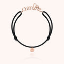 Bracelet Cordon Original Personnalisé en or rose laminé — garantie à vie Atelier Paulin