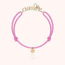 or jaune laminé - rose