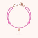 or jaune laminé - rose