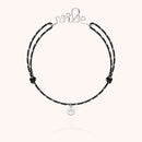Bracelet Cordon Réfléchissant Personnalisé en argent sterling 925 — fabriqué à la main à Paris