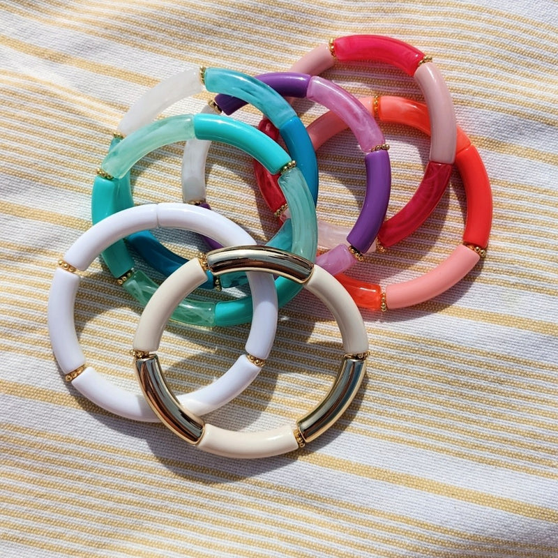 Cosmic Love Bracelet - Ivory/Gold