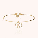 Bracelet Nude Pure Charms Mini Blossom - Or Jaune Laminé