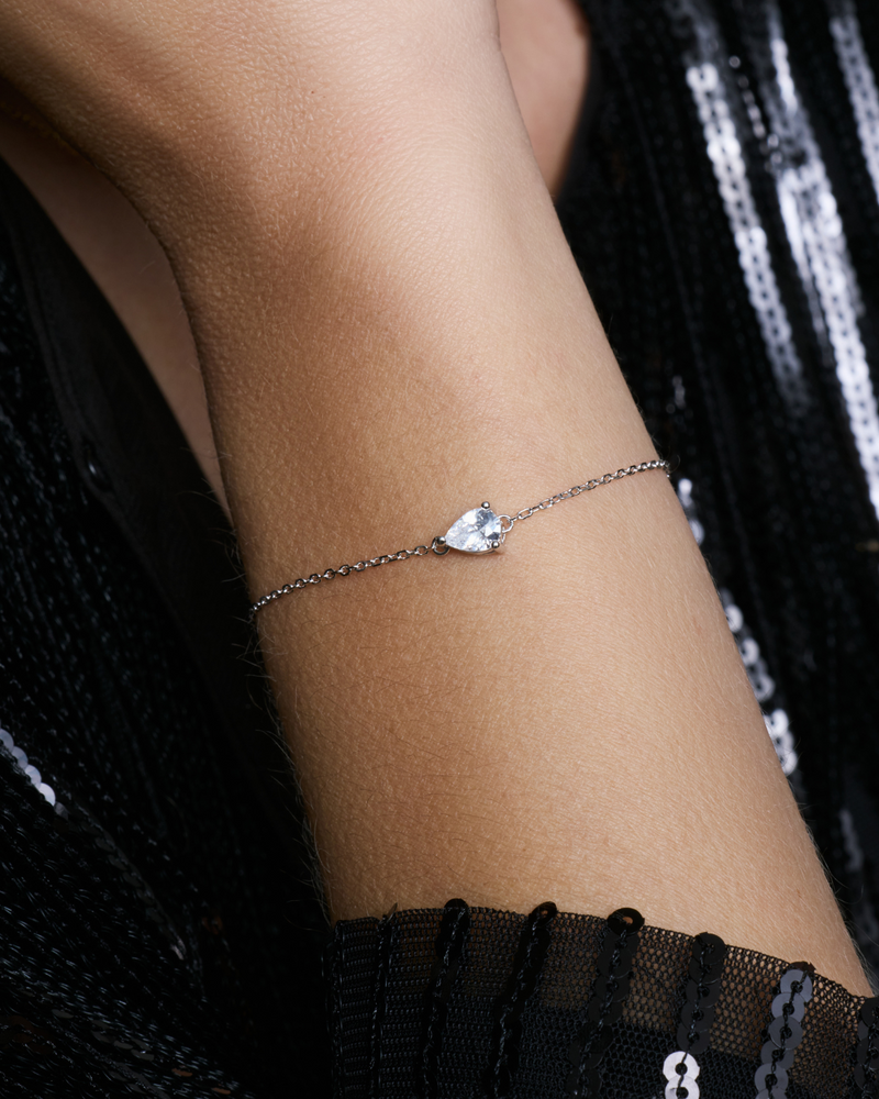 Bracelet Pear Glow - Blanc
