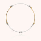 Bracelet masculin Peter porté au poignet, design contemporain sophistiqué