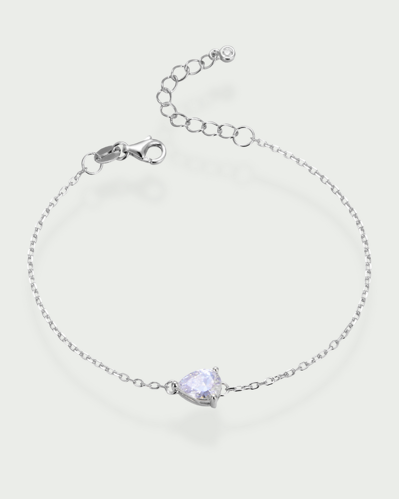 Bracelet Pear Glow - Blanc
