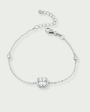 Bracelet Sweet Rectangle - Blanc