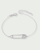 Bracelet Trombone - Blanc