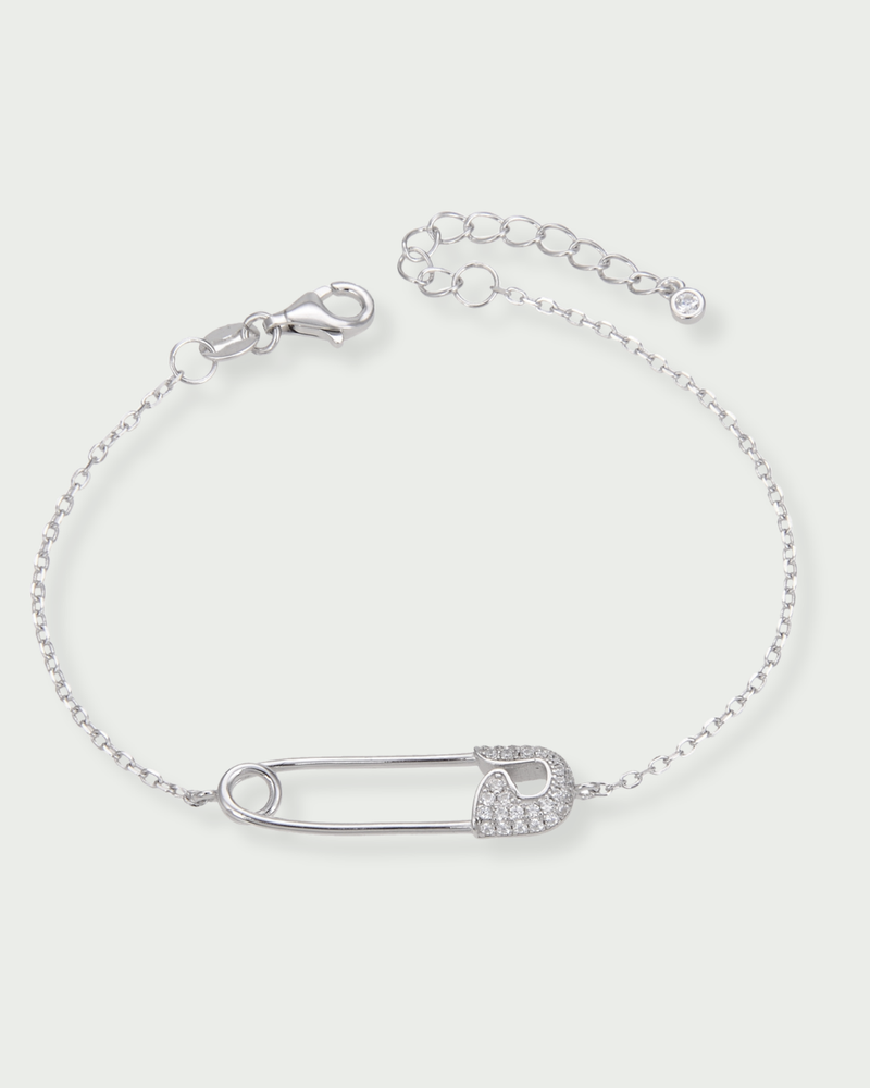 Bracelet Trombone - Blanc