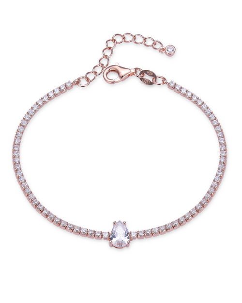 Bracelet Tennis Éclat - Rose