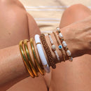 Pulsera Nepalesa #5 - Oro Antiguo