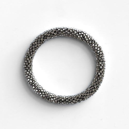 Bracelet Népalais #64 - Silver