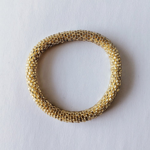 Bracelet Népalais #7 - Light Gold