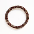 Nepalese Bracelet #92 - Brown and Gold