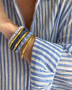 Bracelet Népalais #97 - Bleu