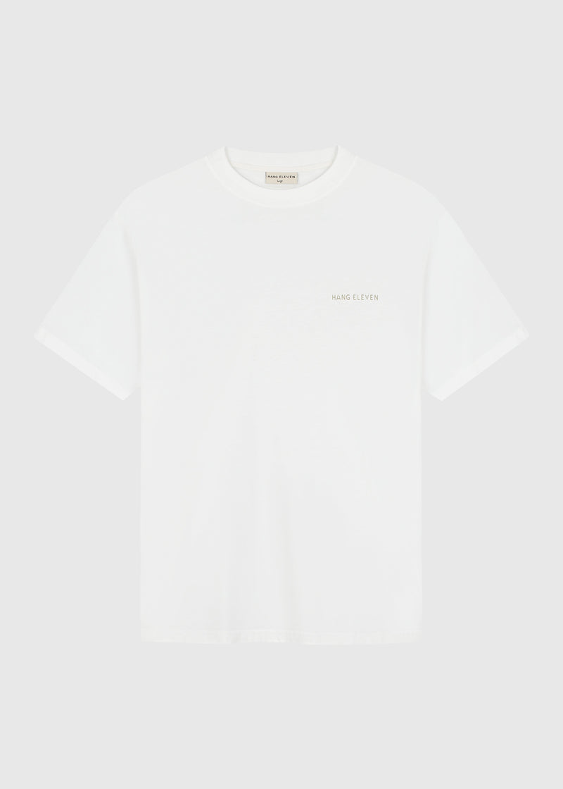 Marca de camiseta - Blanco