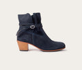 Stivaletti Brigitte - Velluto Blu - Donna