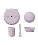 Brody Junior Set - Light Lavender Cat
