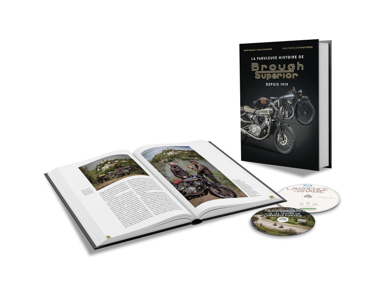 Coffret Livre/CD - Sylvain Tesson - La Fabuleuse Histoire De Brough Superior