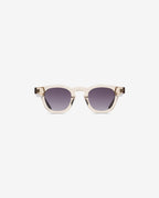 Lunettes de soleil Bruce Champagne — monture pantos acétate, vue de face