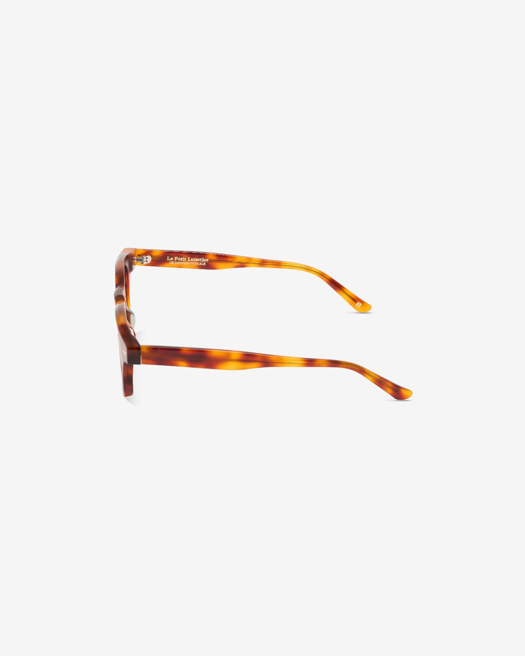 Gafas de sol Bruce Ecaille: montura pantos de acetato, vista de perfil