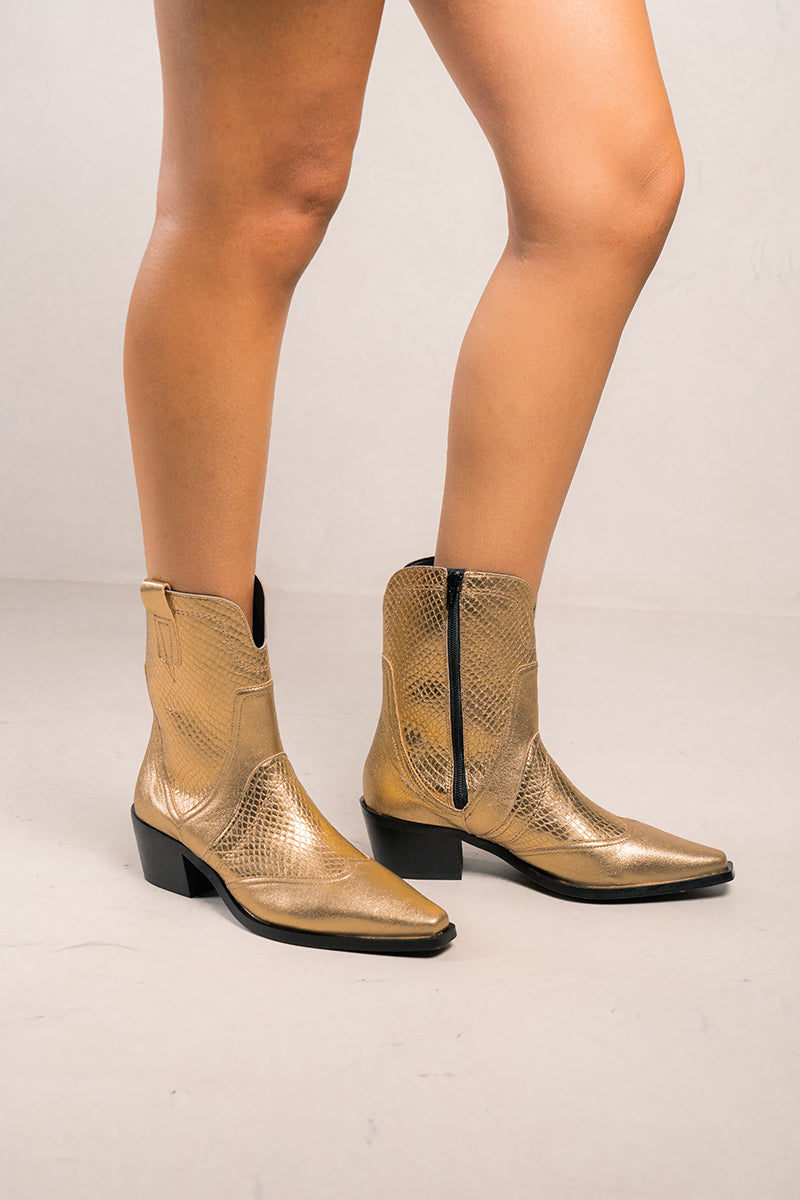 Botines - Dorado - Maggie