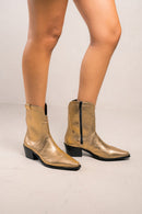 Ankle boots - Gold - Maggie