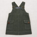 Jumper dress in wise denim - Misha & Puff selection available on www.amaetc.com, eco-friendly concept store for children