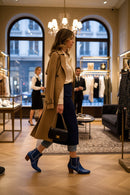 Bullit - Centrist Blue Metallic Print