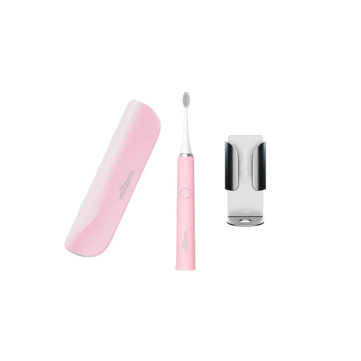 Pink Brush + Case + Support