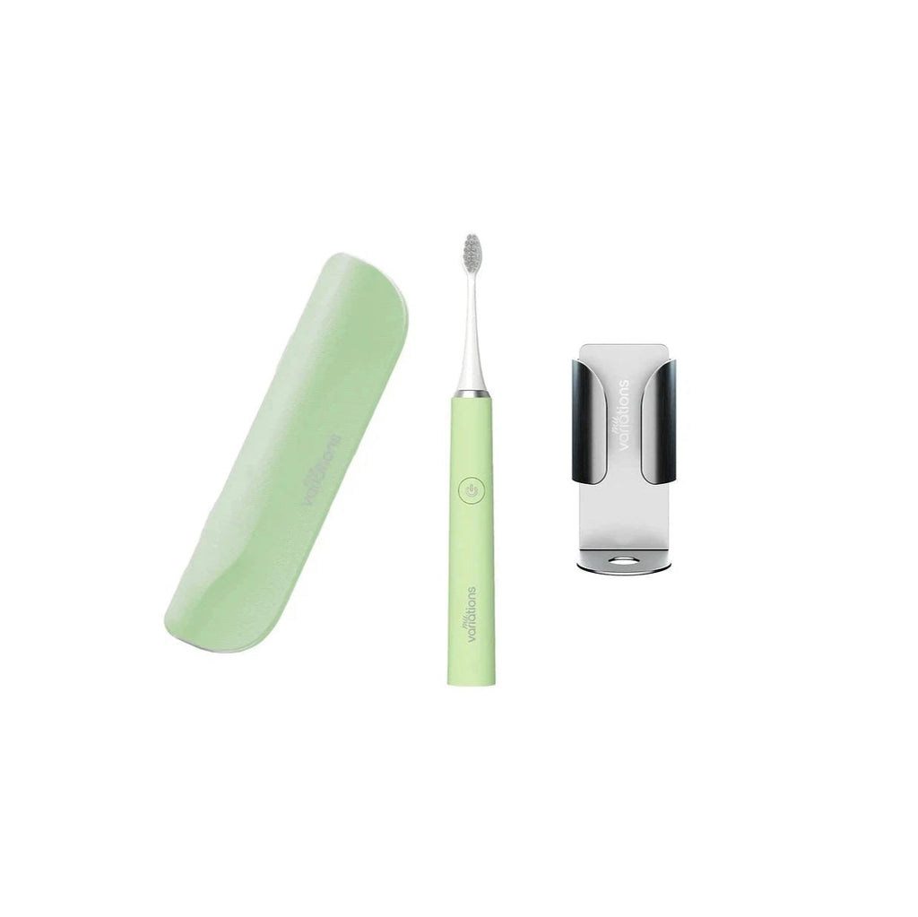 Green Brush + Case + Support